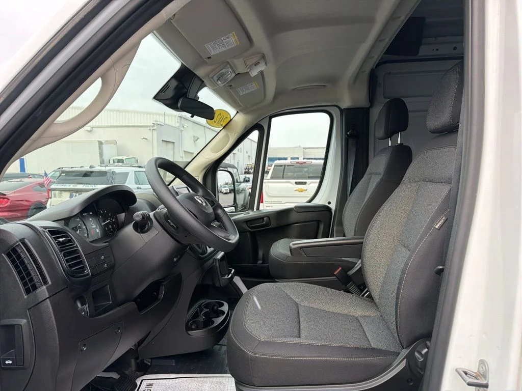 Used 2024 Bright White Clearcoat Ram High Roof image 14
