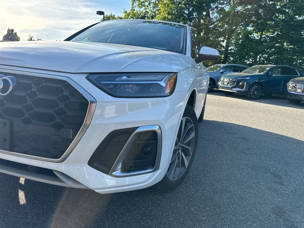 Used 2023 White Audi 45 S line Premium Plus image 3