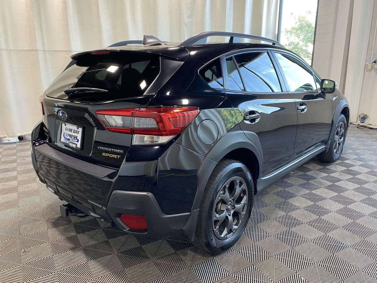 Used 2021 Crystal Black Silica Subaru Sport image 7