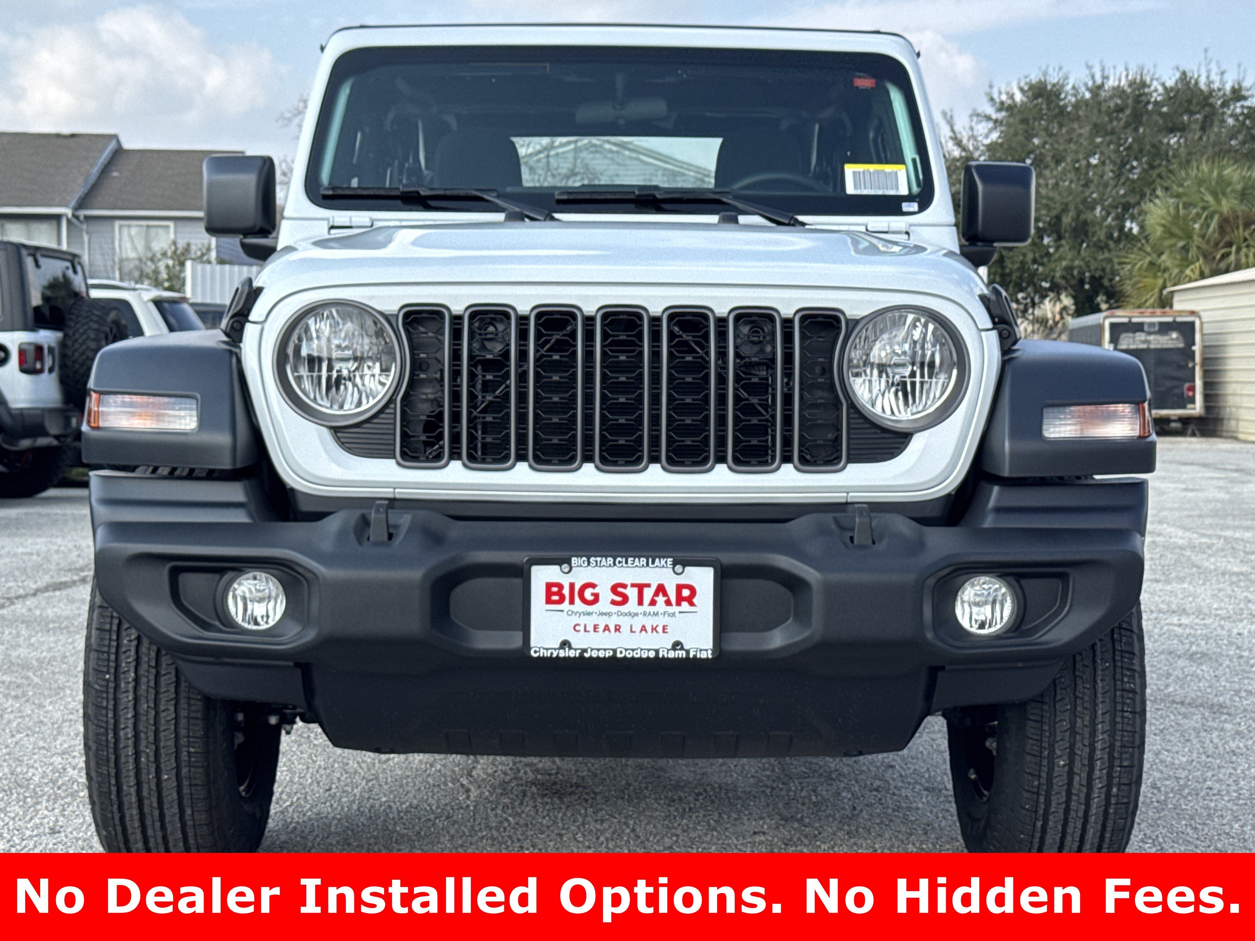 New 2026 Bright White Clearcoat Jeep Sport image 4