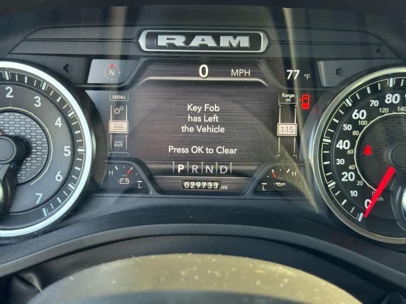 Used 2023 Flame Red Clearcoat Ram Big Horn image 20