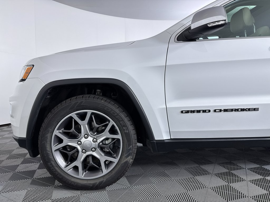 Used 2021 Bright White Clearcoat Jeep Limited image 22