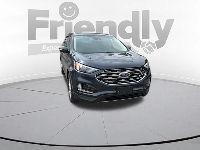 Used 2023 Blue Ford Titanium image 15