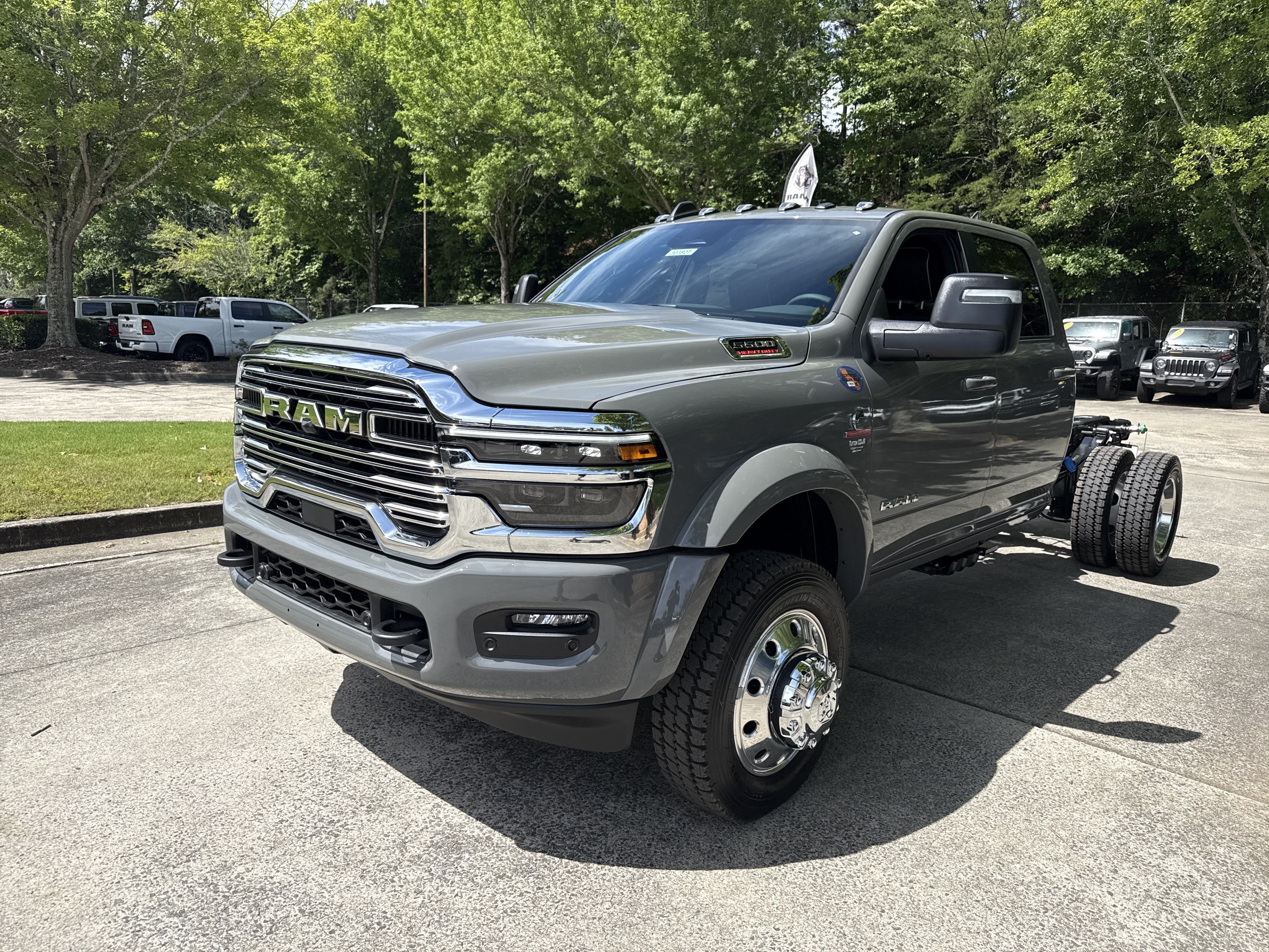 New 2026 Ceramic Gray Clearcoat RAM Big Horn image 3