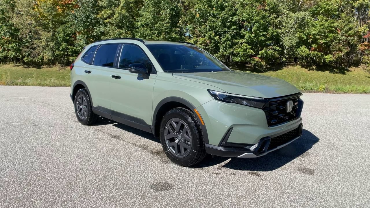 New 2026 Ash Green Metallic Honda AWD TrailSport Hybrid image 2