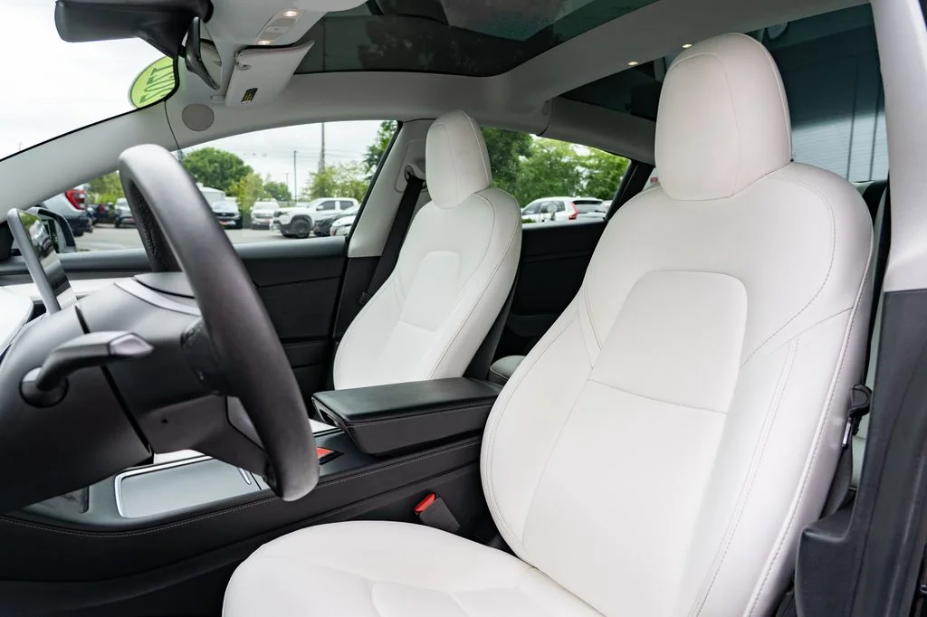 Used 2021 Gray Tesla Long Range image 16