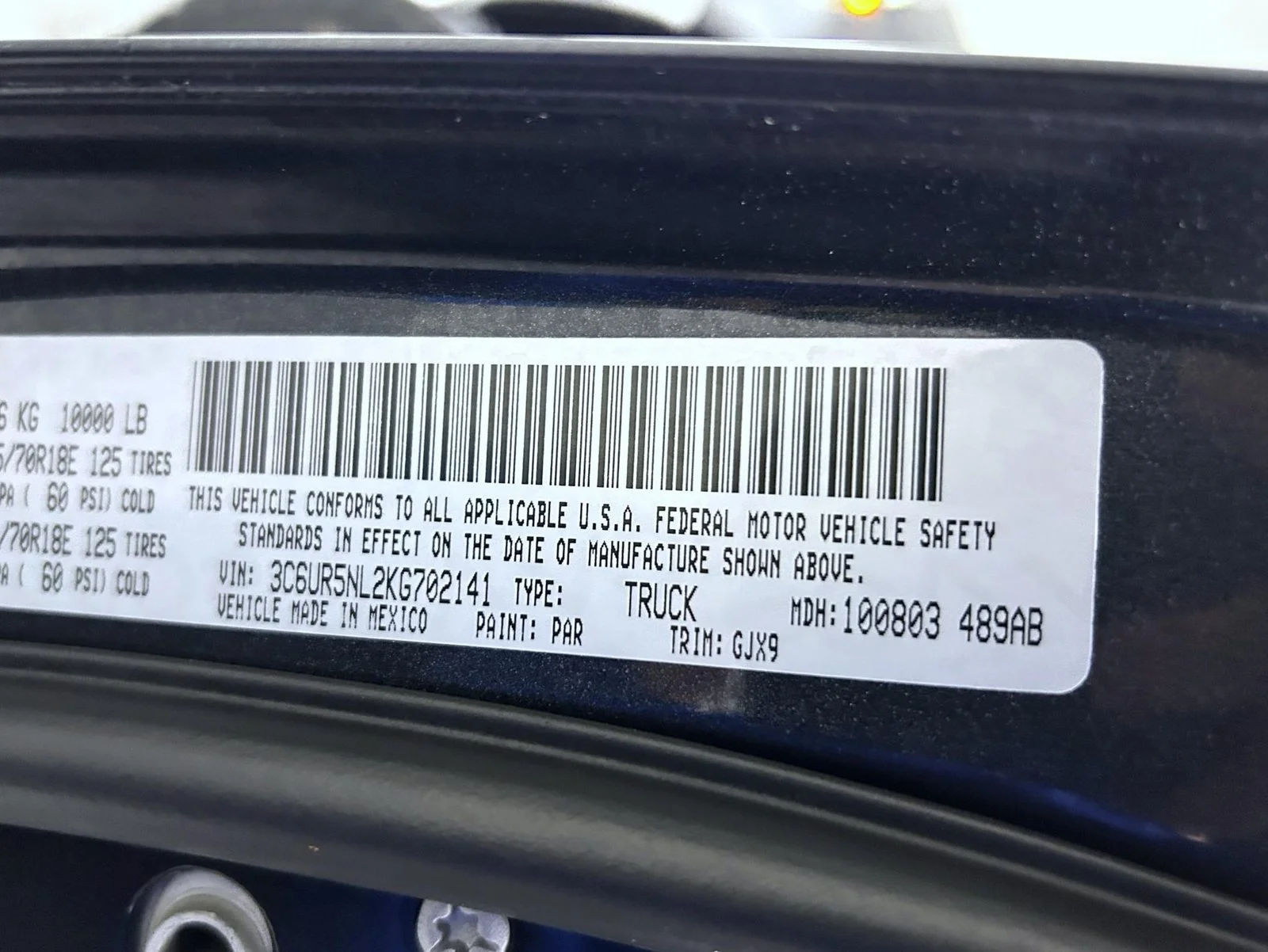 Used 2019 Gray Ram Laramie image 24