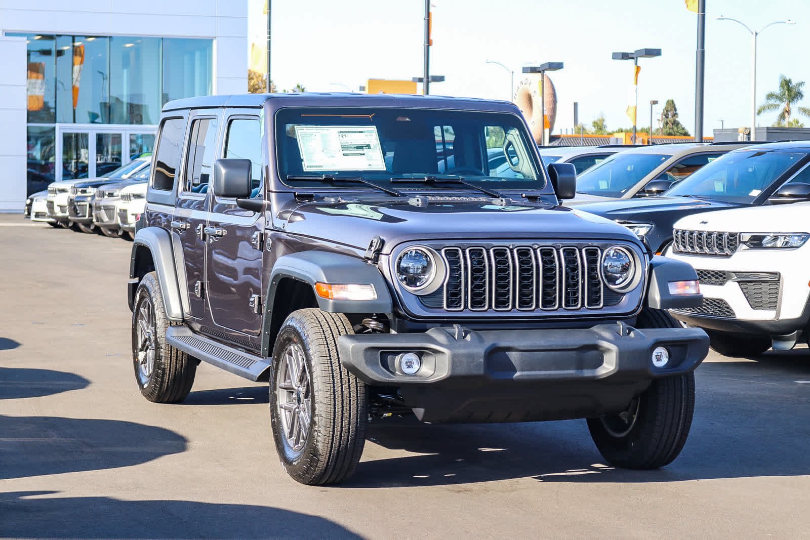 New 2027 Granite Crystal Metallic Clear-Coat Paint Jeep Sport S image 3