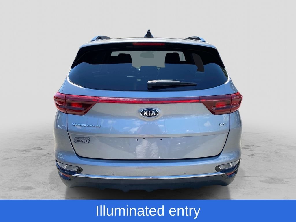Used 2022 Blue Kia LX image 4