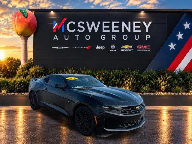 Used 2021 BLACK Chevrolet 1LT image 7