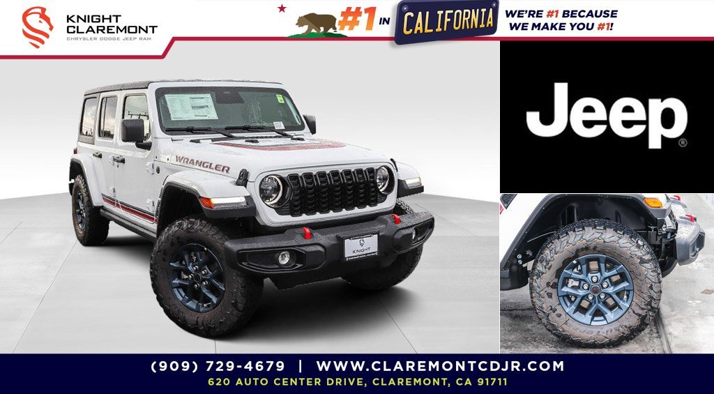 New 2026 Bright White Clearcoat Jeep America 250 Edition image 1