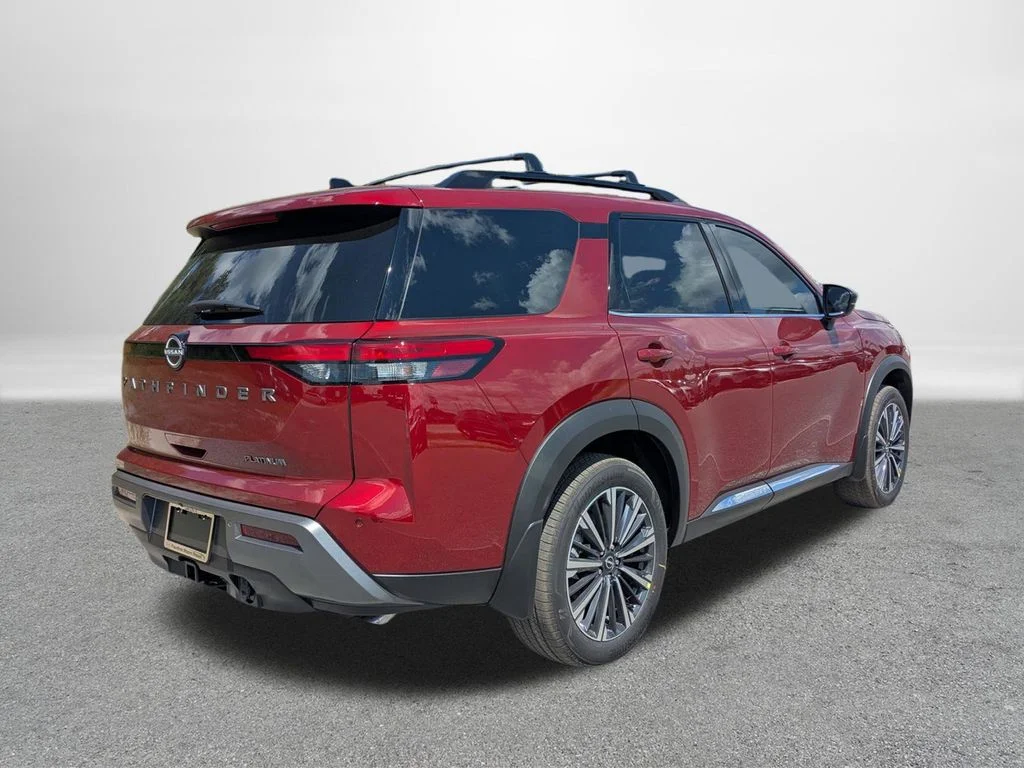 New 2026 Red Nissan Platinum image 3