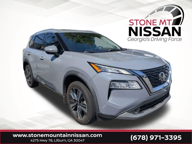Used 2021 Gray Nissan SL image 1