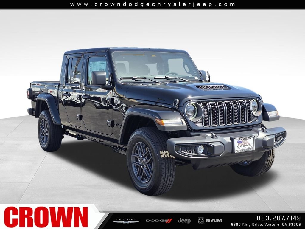 New 2026 Black Clearcoat Jeep Sport S image 3