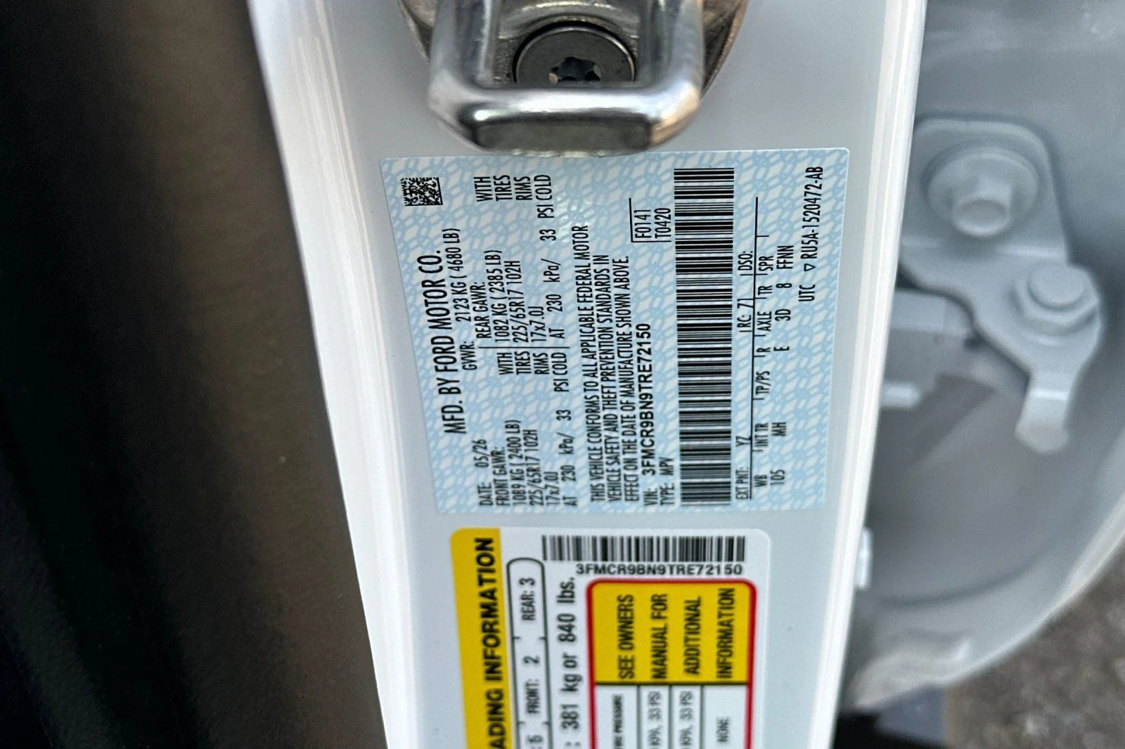 New 2026 Oxford White Ford Big Bend® image 22