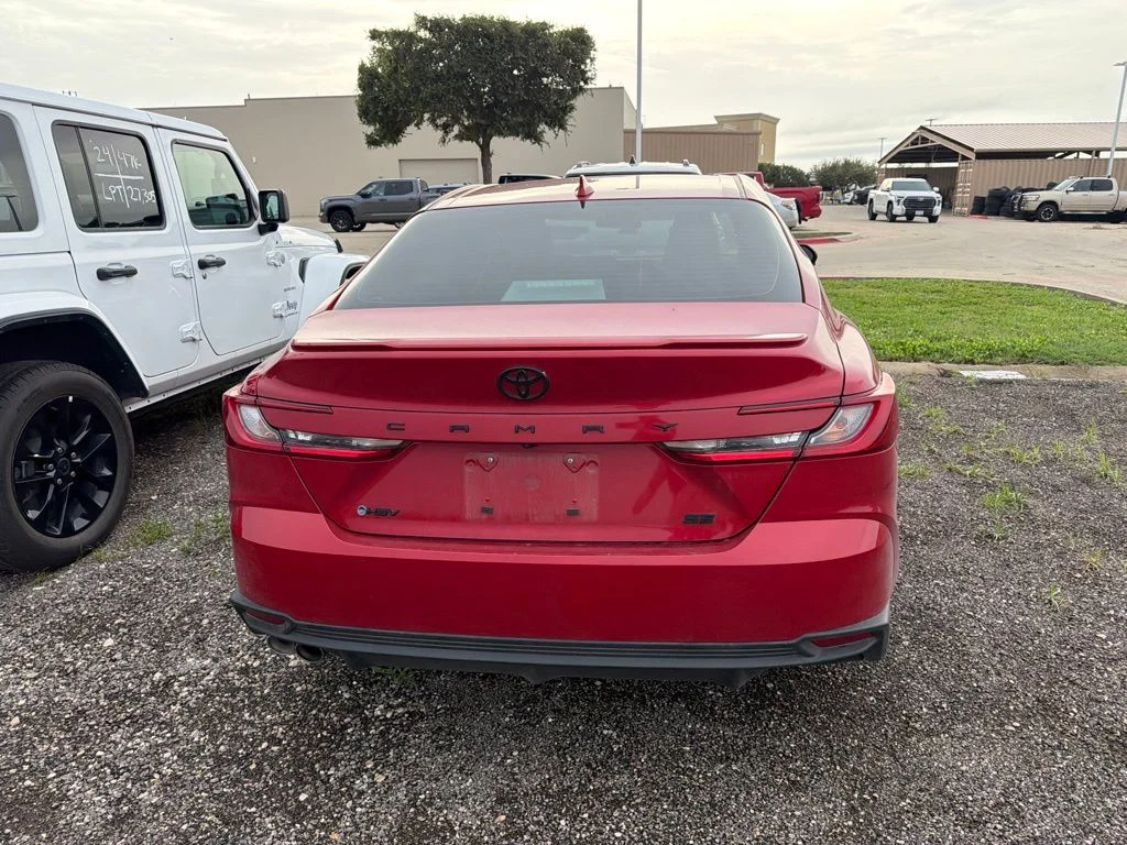 Used 2025 Red Toyota SE image 5