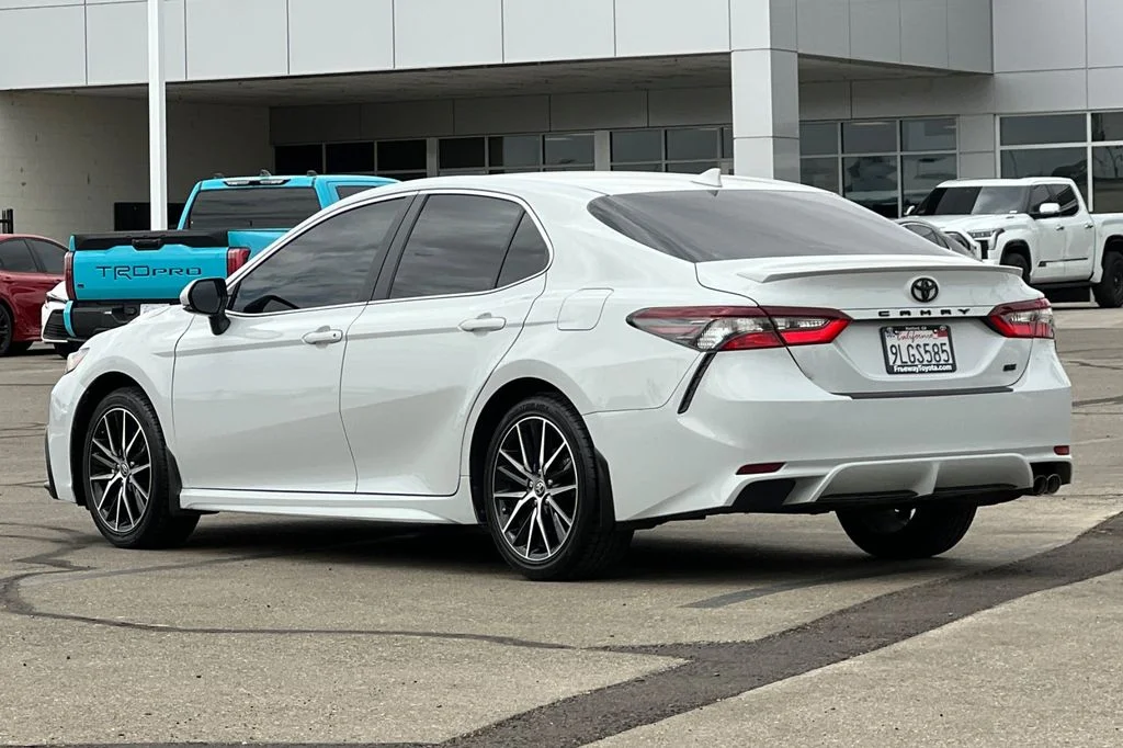 Certified Used 2024 White Toyota SE image 7