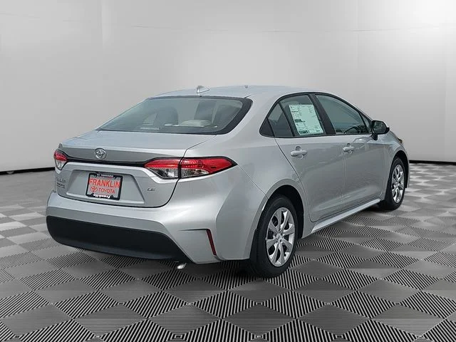 New 2026 Classic Silver Metallic Toyota LE image 4