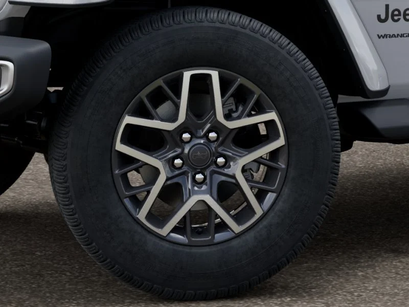 New 2026 Bright White Clear-Coat Exterior Paint Jeep Sahara image 8