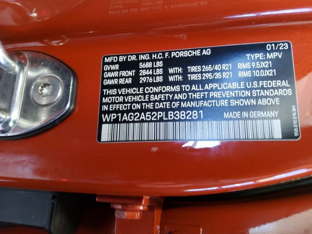 Used 2023 Orange Porsche S image 20
