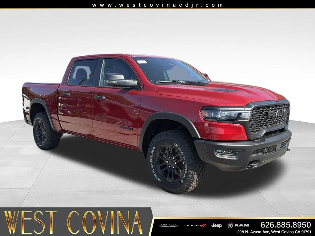 New 2026 Molten Red Pearl-Coat Exterior Paint RAM Rebel image 5