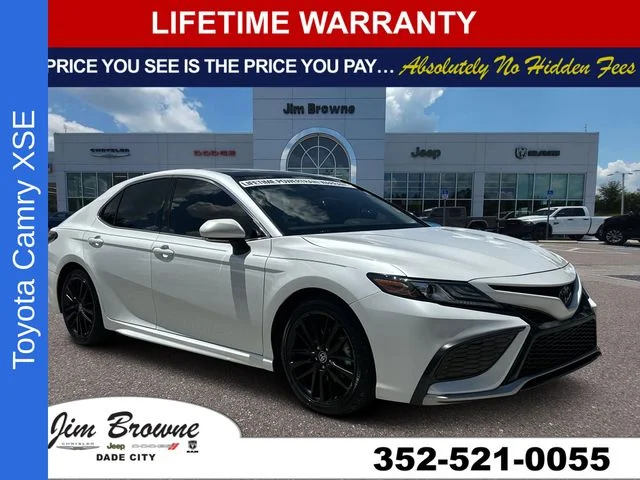 Used 2022 Beige Toyota XSE image 1