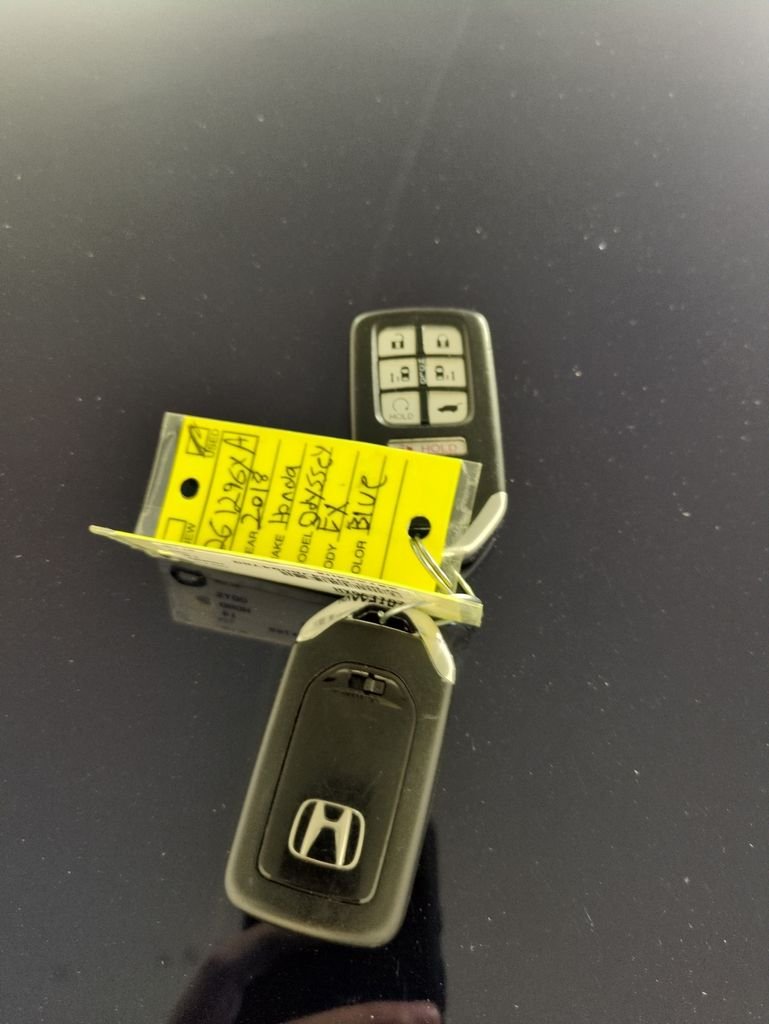 Used 2018 Obsidian Blue Pearl Honda EX image 30