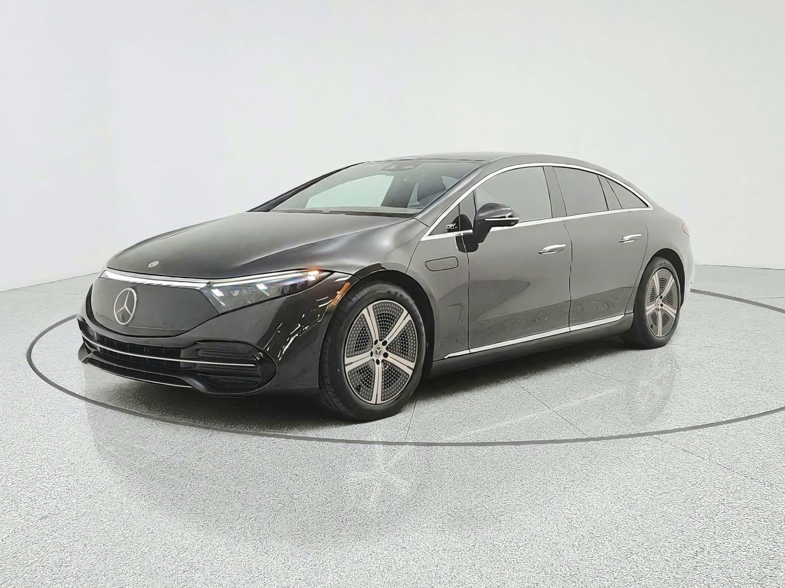 Certified Used 2023 Graphite Grey Metallic Mercedes-Benz EQS 450+ Sedan image 1