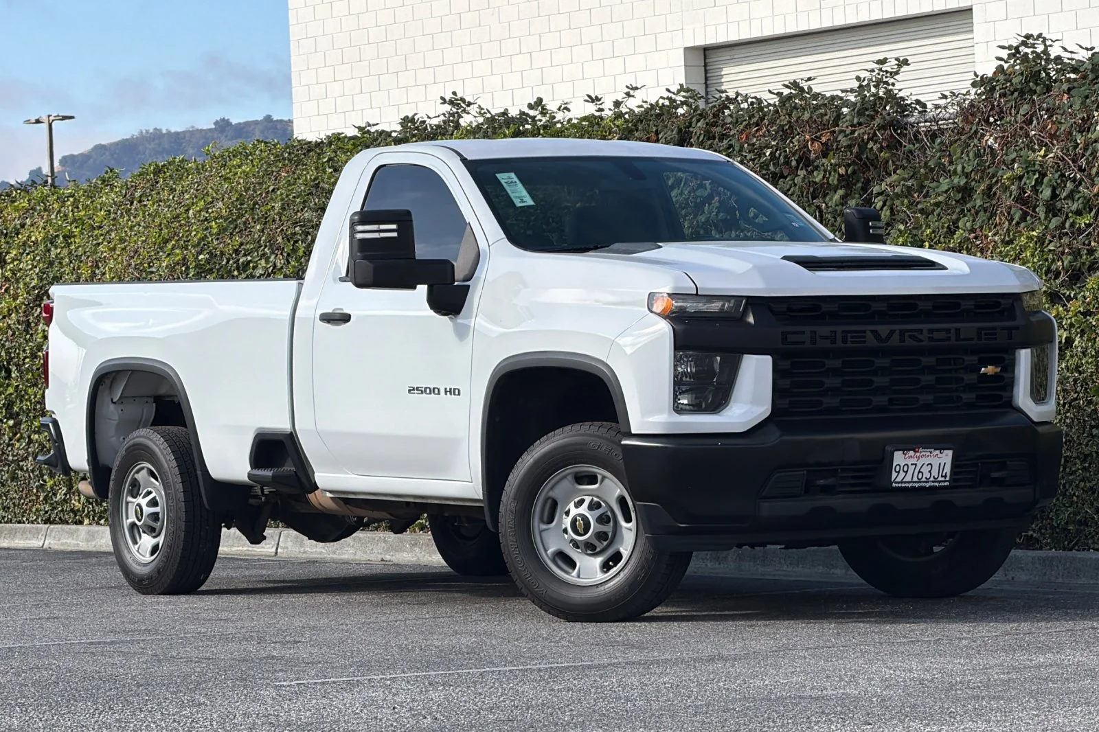 Used 2020 White Chevrolet Work Truck image 2