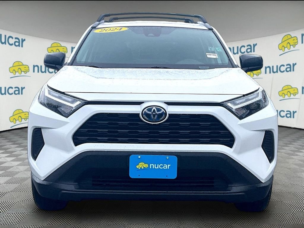 Used 2024 White Toyota LE image 2