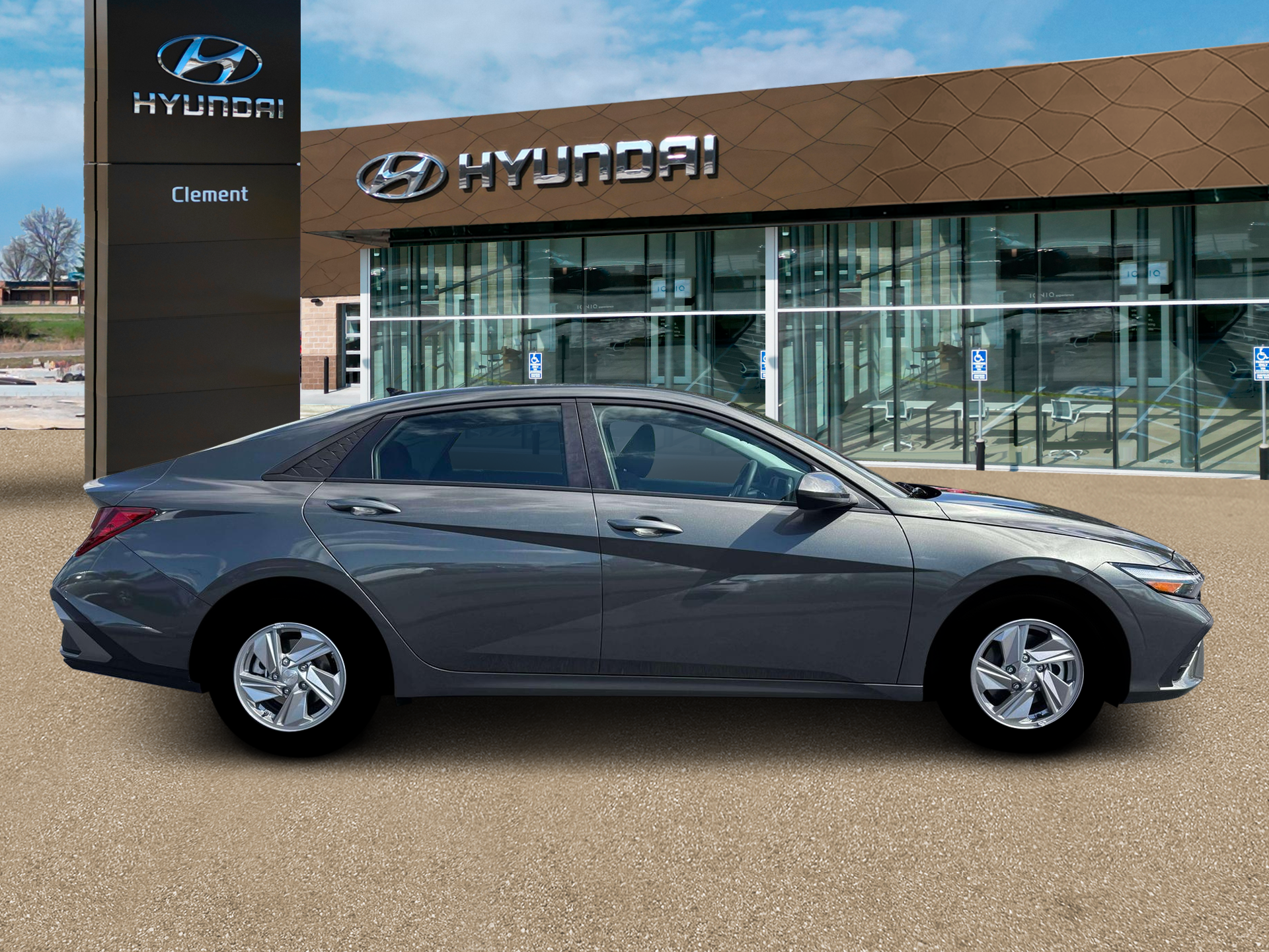 New 2026 Gray Hyundai SE image 9