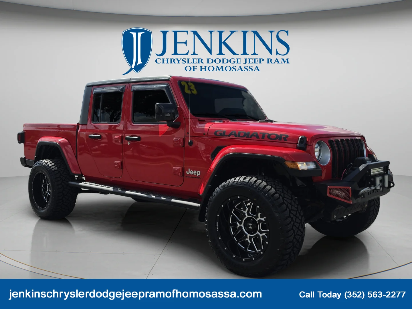 Used 2023 Firecracker Red Clearcoat Jeep Overland image 2