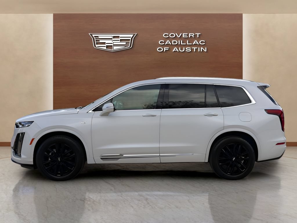 Certified Used 2025 Crystal White Tricoat Cadillac Luxury image 2