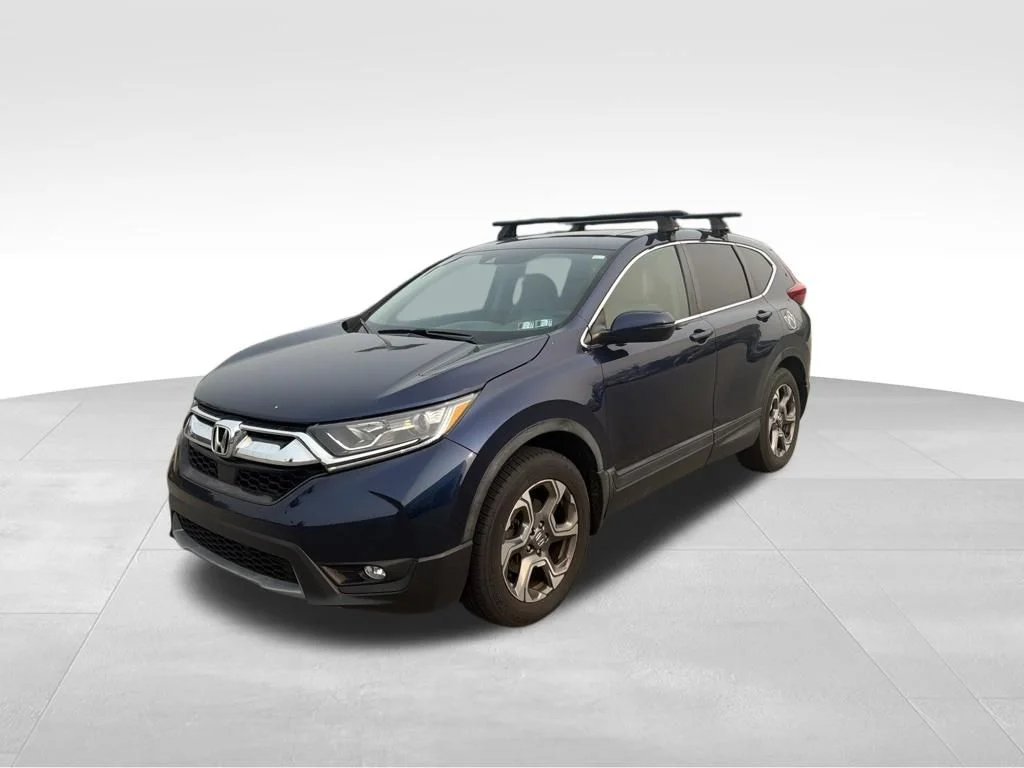 Used 2018 Blue Honda EX image 1