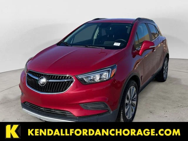 Used 2017 Red Metallic Buick Preferred image 1