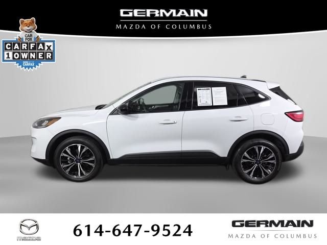 Used 2021 White Ford SE image 12