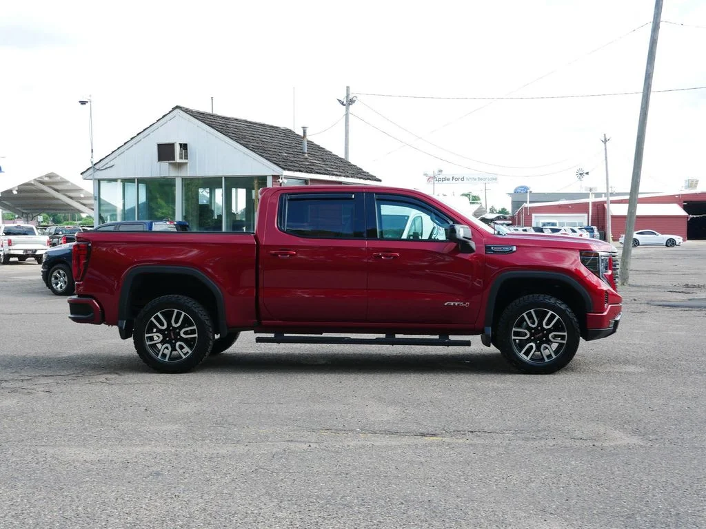 Certified 2023 GMC Sierra 1500 AT4 with VIN 1GTUUEEL0PZ238054 for sale in White Bear Lake, Minnesota