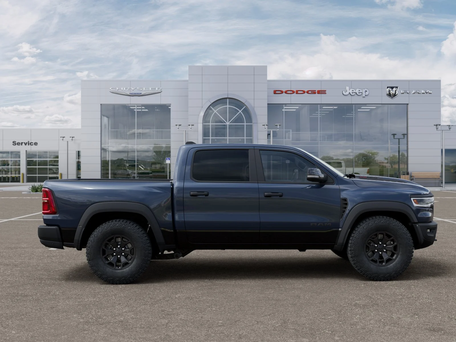 New 2026 Forged Blue Metallic Exterior Paint RAM RHO image 41