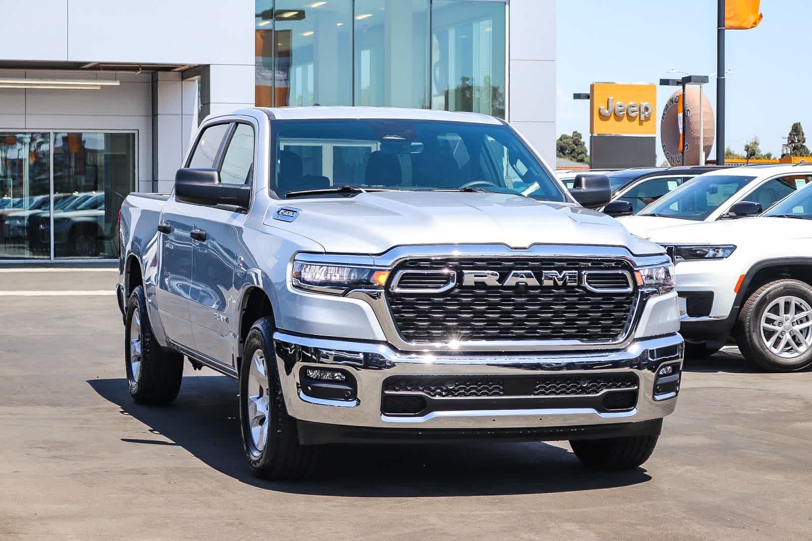 New 2026 Silver Zynith Exterior Paint RAM Big Horn image 3