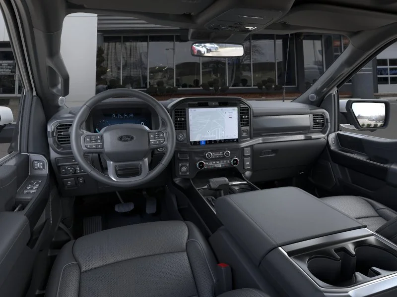 New 2026 Star White Metallic Tri-Coat Ford Lariat® image 8