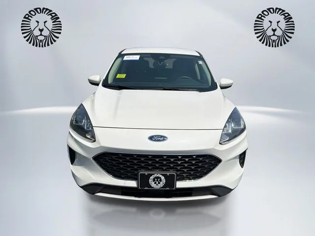 Certified Used 2020 White Metallic Ford SE image 2