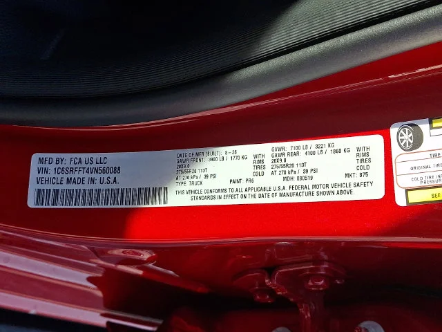 New 2027 Red Ram Big Horn/Lone Star image 17