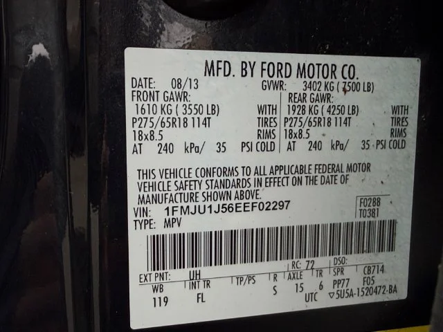 Used 2014 Tuxedo Black Metallic Ford XLT image 24