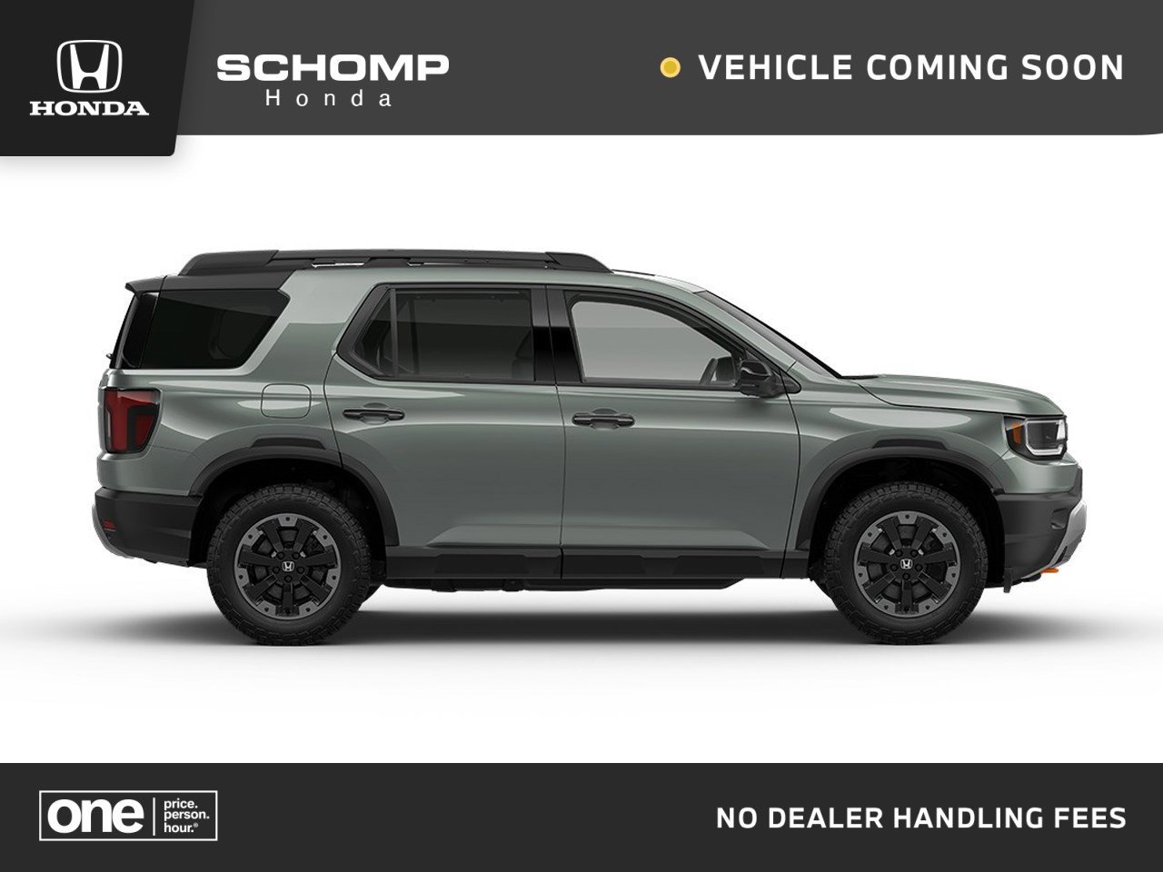 New 2026 Ash Green Metallic Honda TrailSport Elite image 1