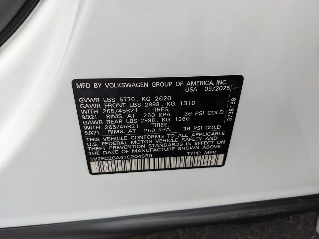2026 Volkswagen Atlas Cross Sport SEL Premium R-LINE - Photo 31