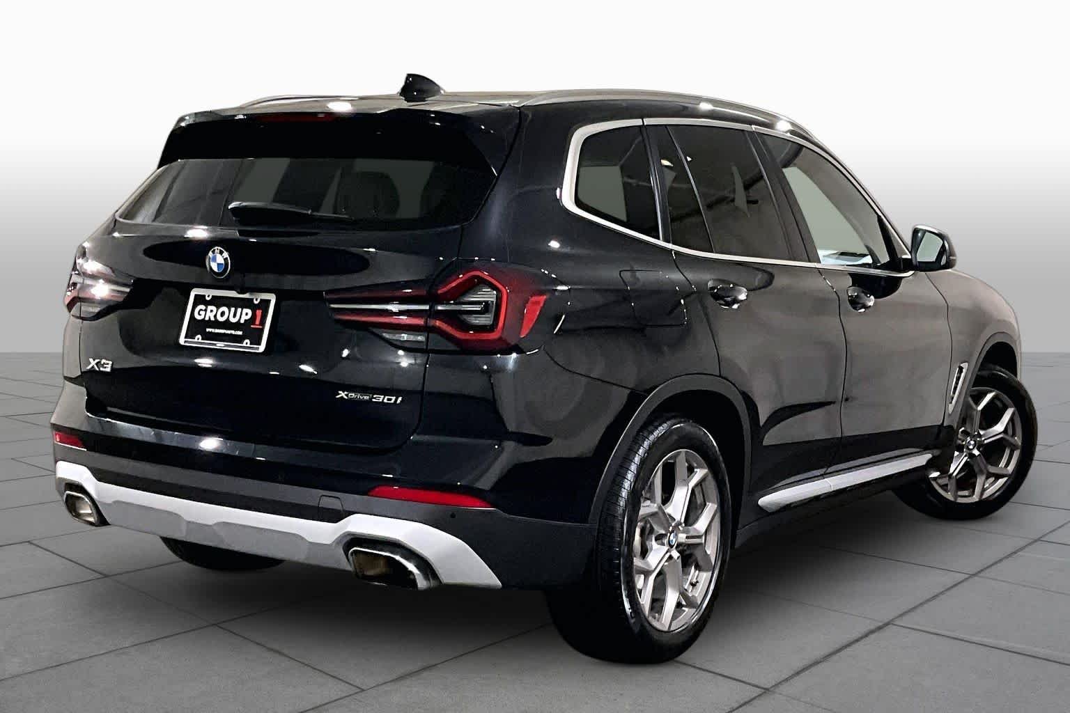 Certified Used 2024 Black Sapphire Metallic BMW xDrive30i image 12