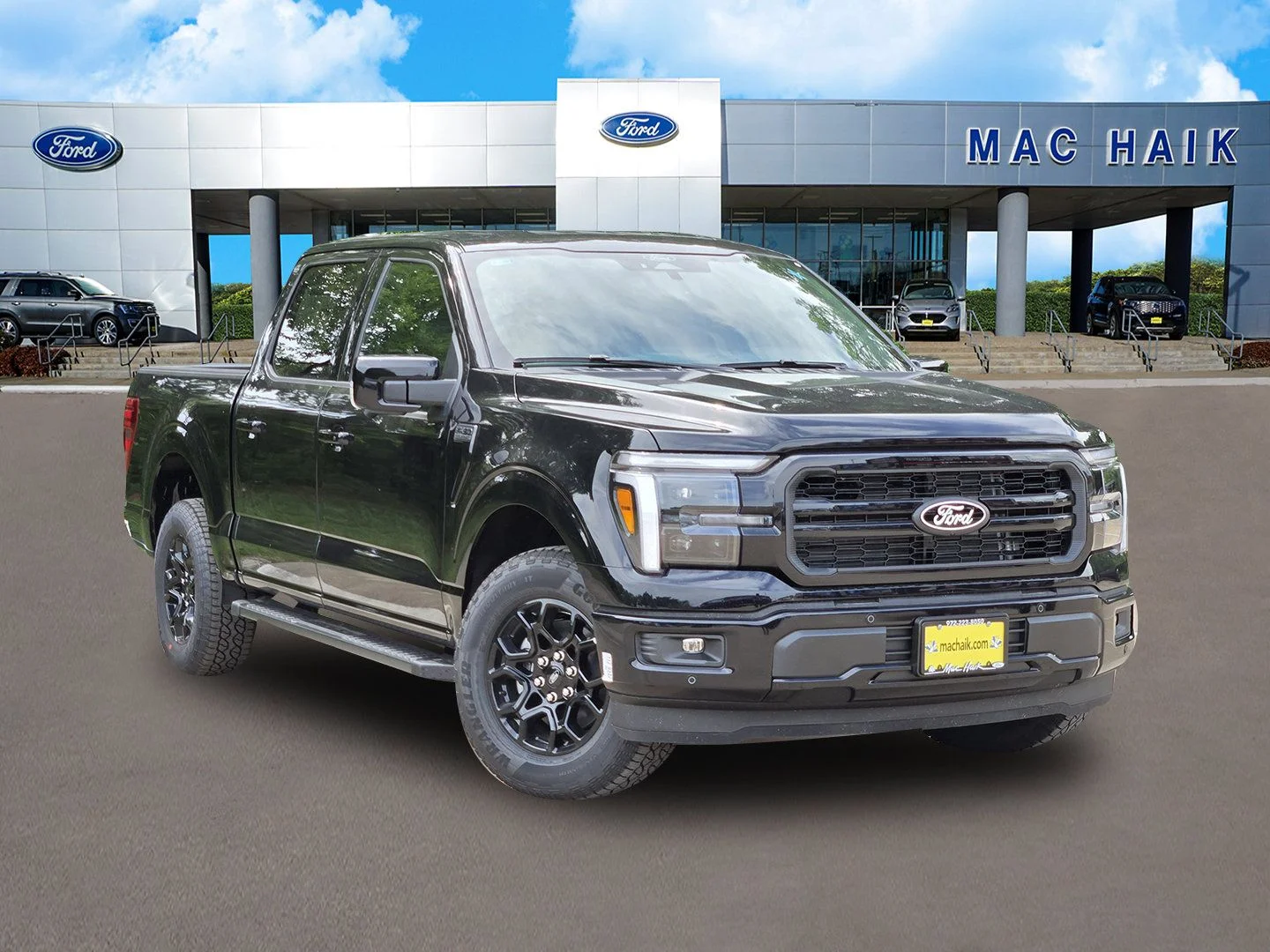 New 2026 Agate Black Metallic Ford Lariat® image 1