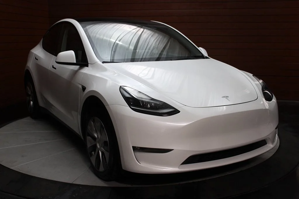 Used 2023 Pearl White Multi-Coat Tesla Long Range image 13