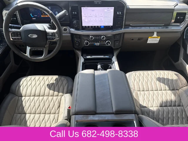 New 2026 Star White Metallic Tri-Coat Ford F-350® Platinum® image 13