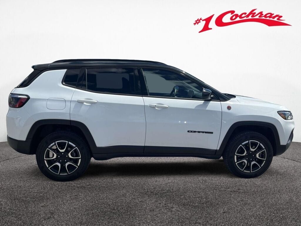Certified Used 2024 Bright White Clearcoat Jeep Trailhawk image 6